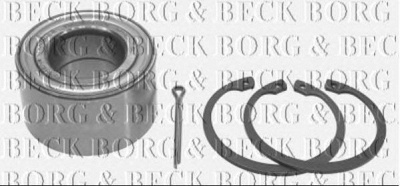 BORG & BECK bwk692 -  Комплект подшипника ступицы колеса